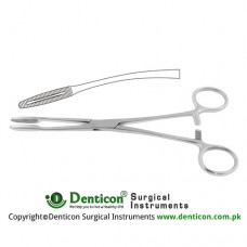 Gross-Maier Dressing Forcep Curved - With Ratchet Stainless Steel, 26 cm - 10 1/4"